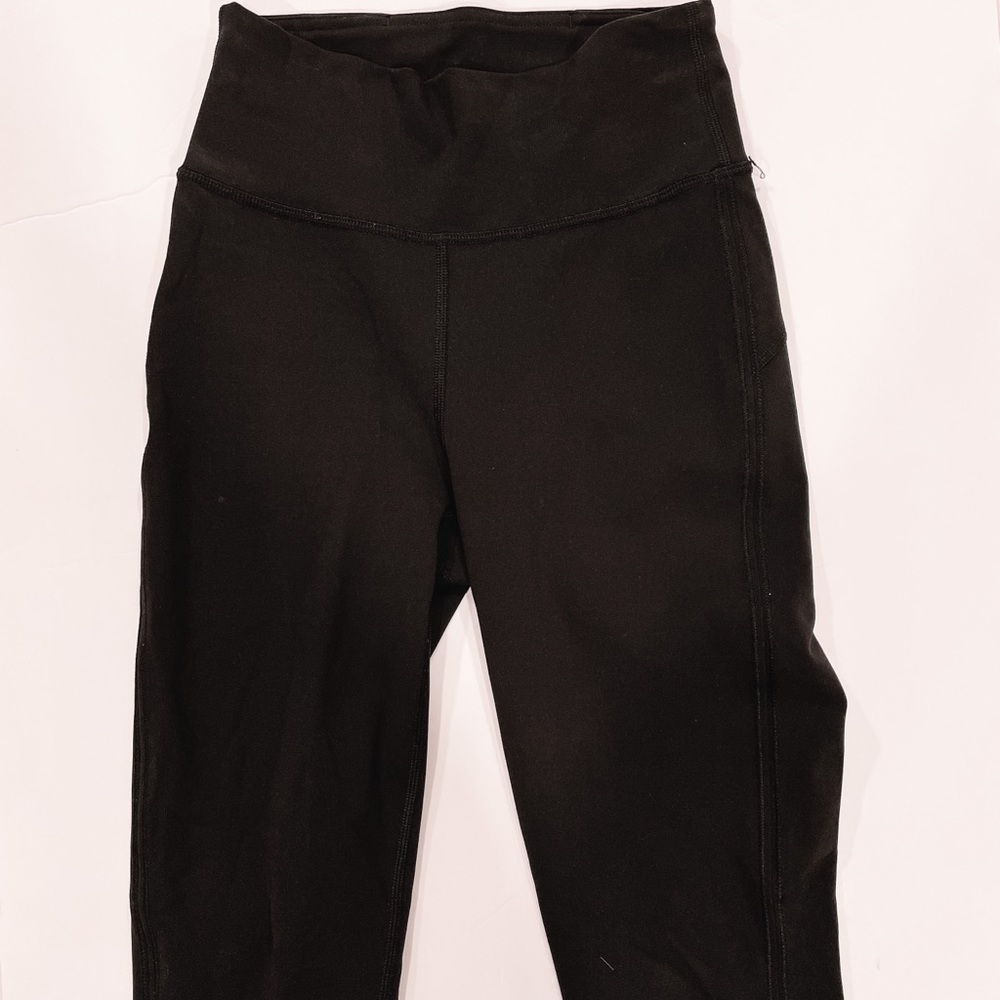 Lululemon Black Tye Mesh Leggings!! - Picture 4 of 11